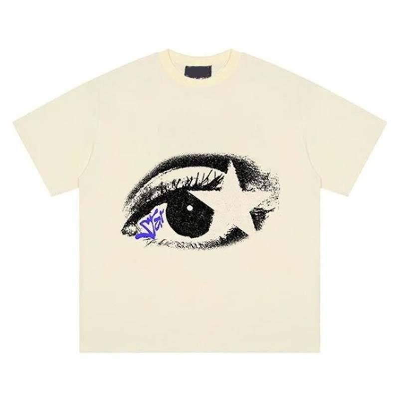 Men's Harajuku Gothic Tear Pattern Short Sleeve T-shirt