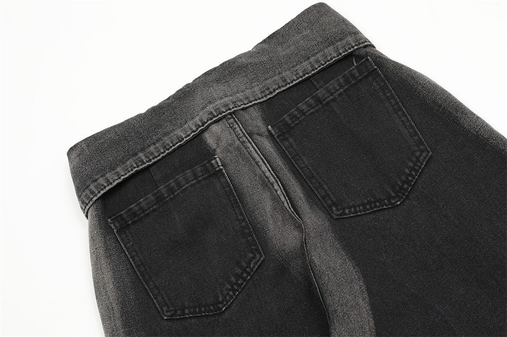 Inkjet Gradient Washed Jeans Men